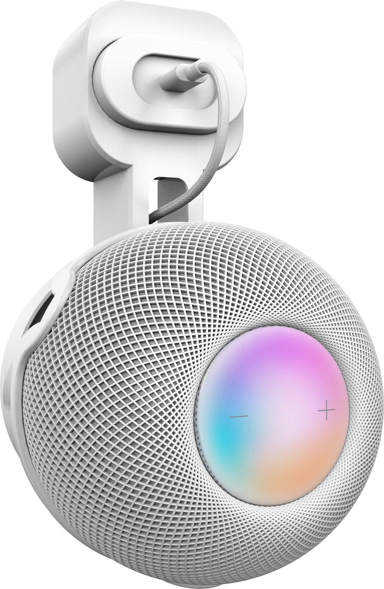 YONO Houder geschikt voor Apple Homepod Mini - Wall Mount - Wit