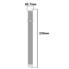 YONO Milanese Band Samsung Galaxy Watch 8 - 40/44mm - Classic - Zilver