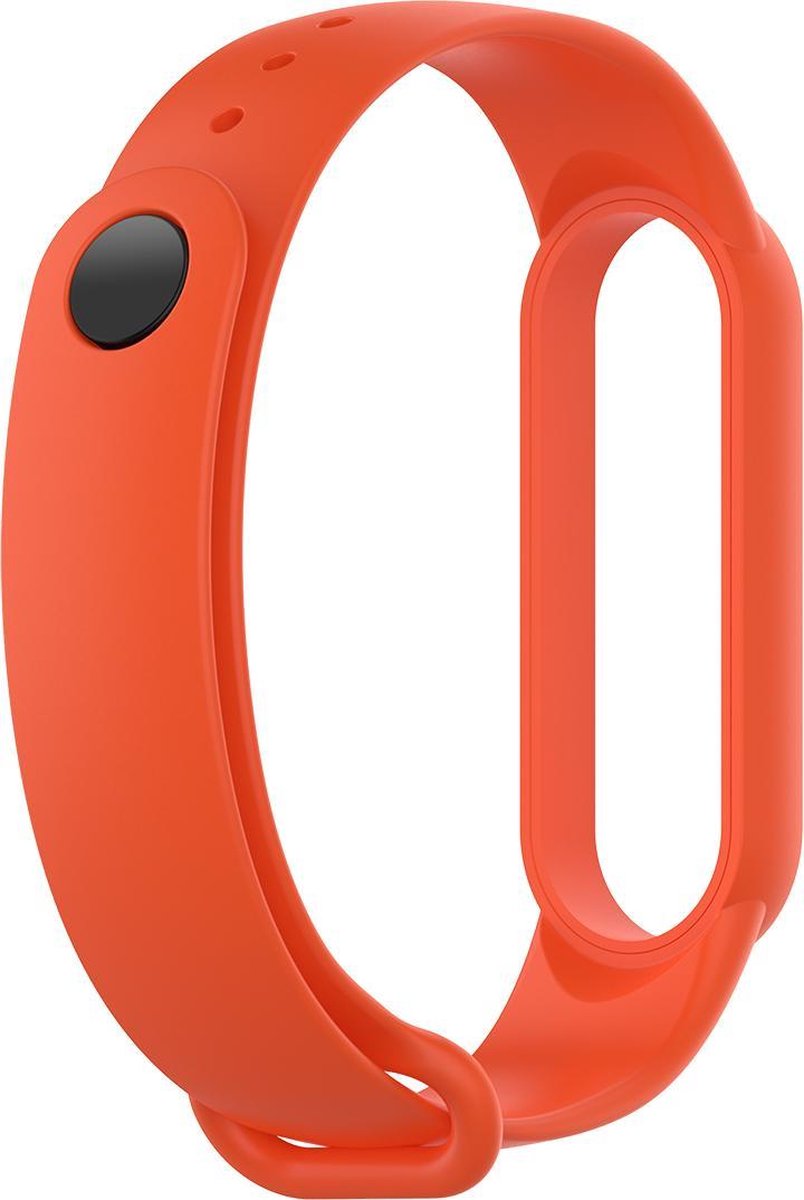 YONO Siliconen Bandje geschikt voor Xiaomi Mi Band 5 / 6 – Oranje
