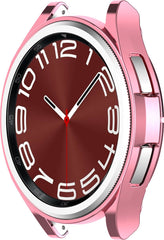 YONO Bumper geschikt voor Samsung Galaxy Watch 6 Classic - 43mm - Hoesje - Case - Roze