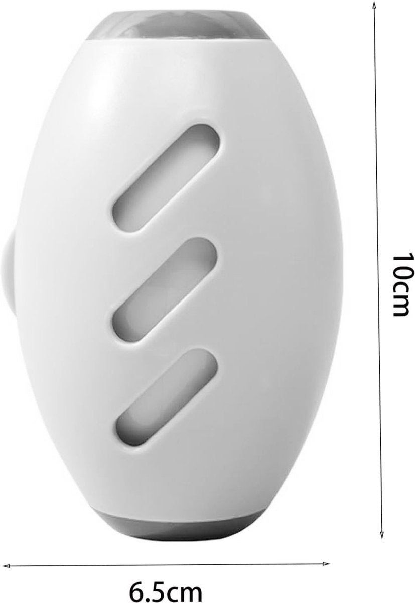 YONO Kledingroller Kleefroller - Kledingborstel Afwasbaar - Plakroller - Huisdierhaar en Kattenhaar Verwijderaar - Pluizenverwijderaar - Wit