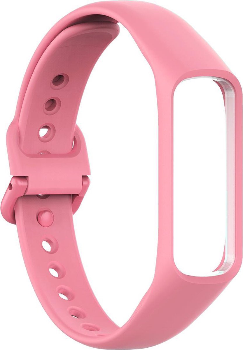 YONO Bandje geschikt voor Galaxy Fit 2 - Siliconen – Roze