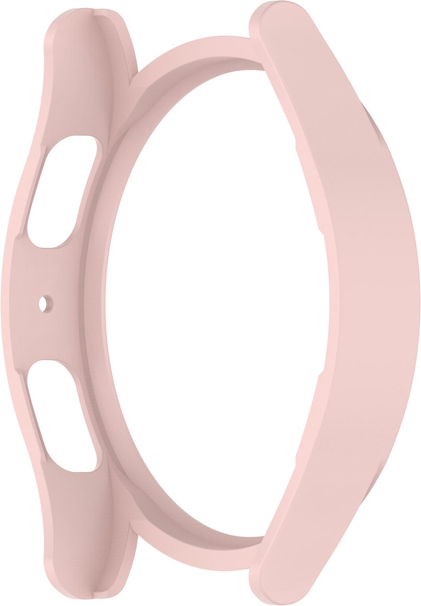YONO Bumper geschikt voor Galaxy Watch 5 (44 mm) - Hoesje - Full Cover Case - Lichtroze