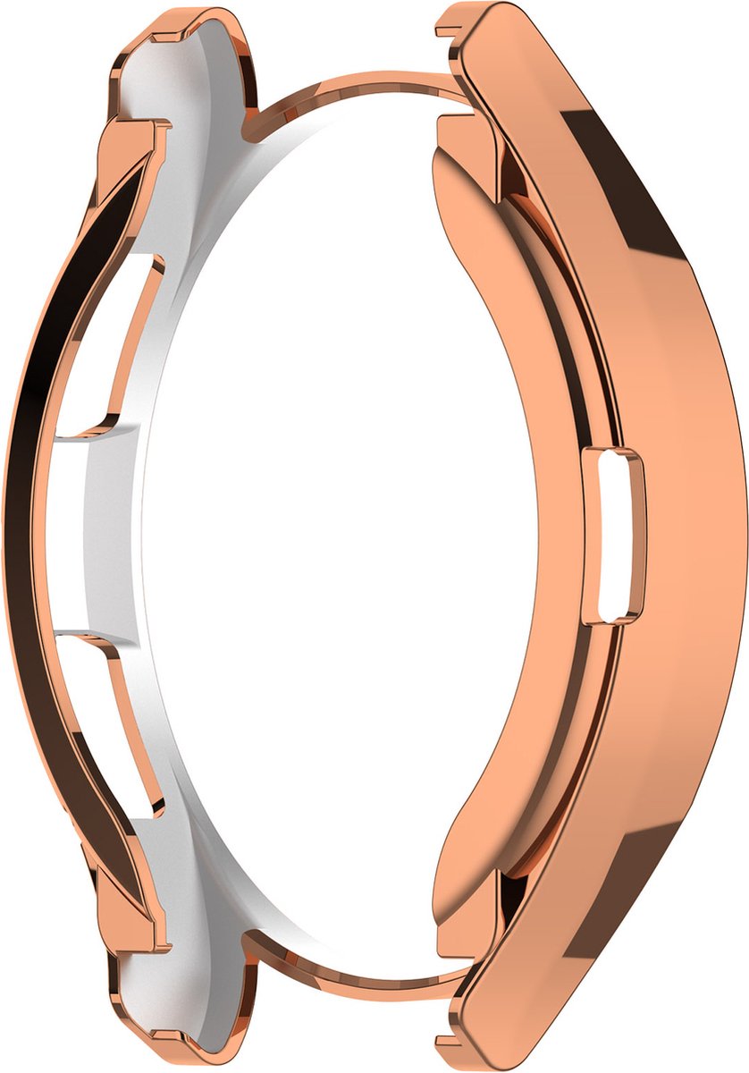 YONO Bumper geschikt voor Samsung Galaxy Watch 6 Classic - 43mm - Hoesje - Case - Rose Gold