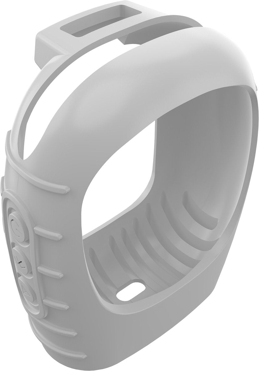 YONO Premium Case geschikt voor JBL Clip 5 - Siliconen Hoesje - Wit