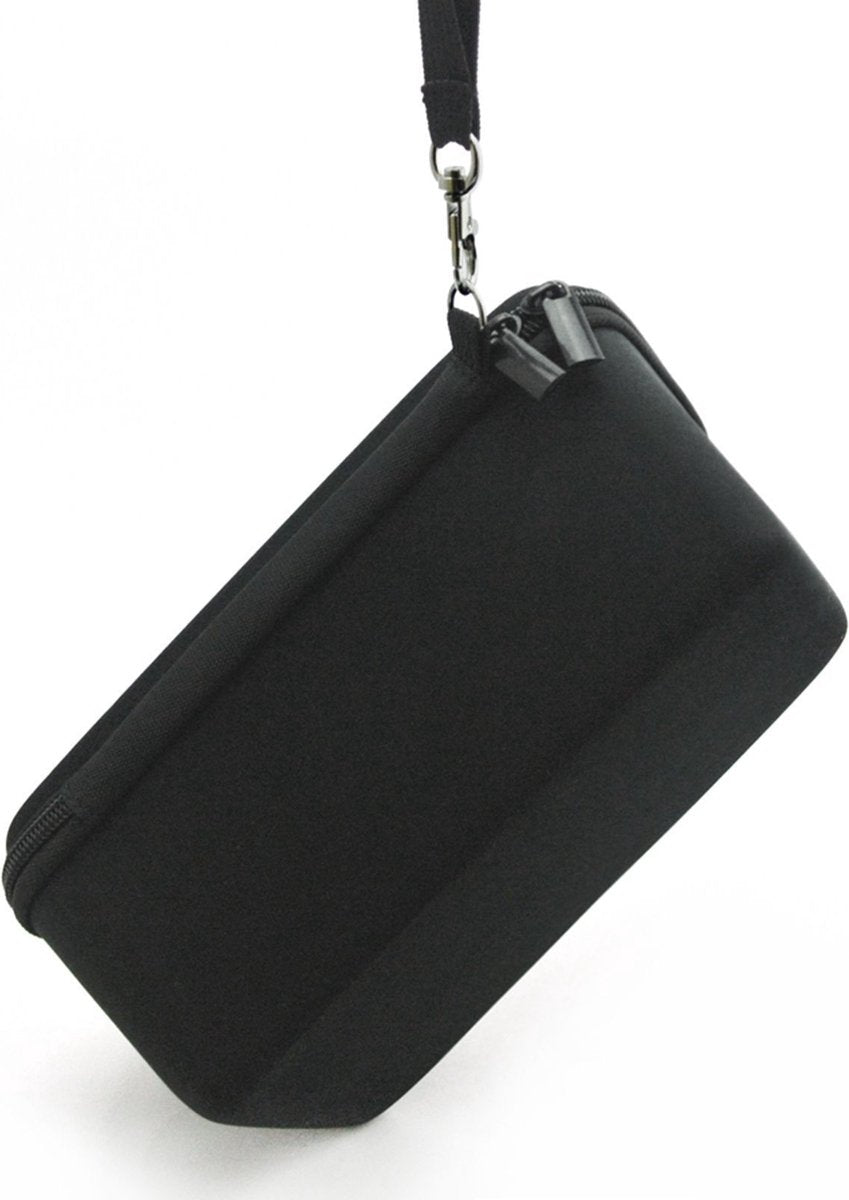 YONO Hoes geschikt voor Sonos Roam - Case Beschermhoes met Accessoires Vak - Zwart