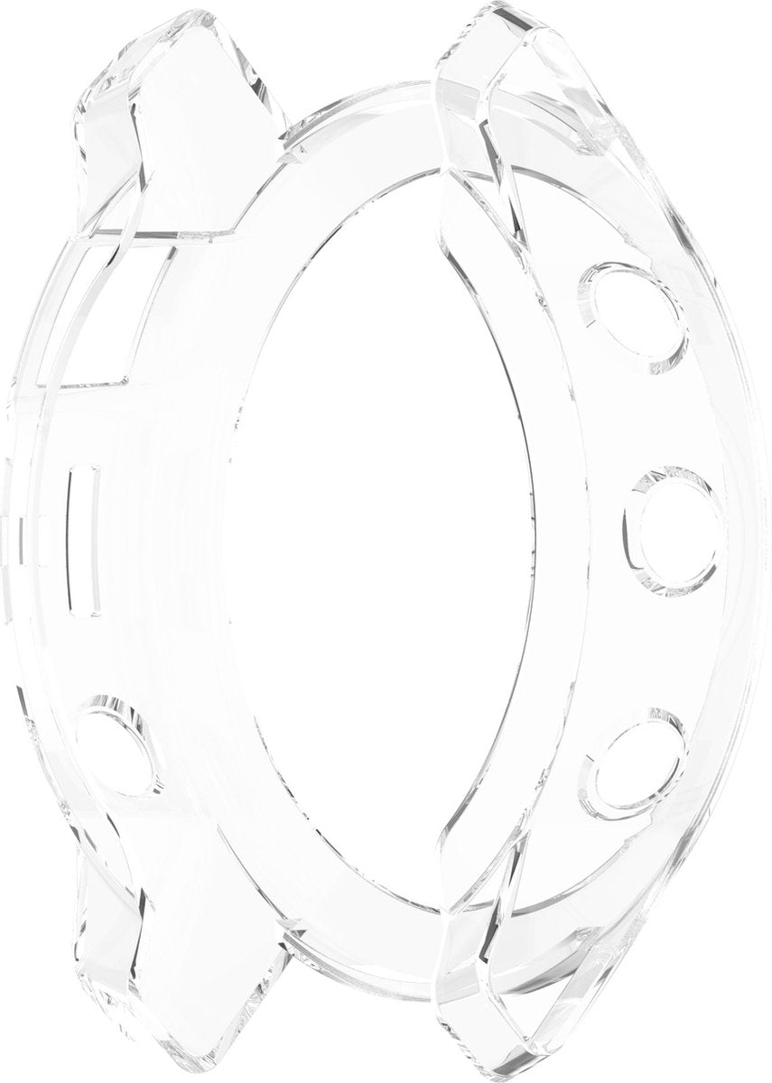 YONO Bumper geschikt voor Garmin Epix Gen 2 - Soft Case - Hoesje - Transparant