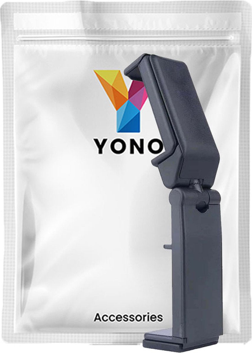 YONO Telefoonhouder Vliegtuig Universeel - Telefoonstandaard Bureau - Tafel - GSM Houder - Staander - 360 Graden Draaibaar - Zwart