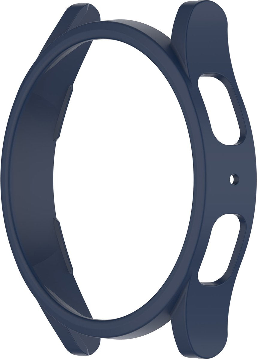 YONO Bumper geschikt voor Galaxy Watch 5 (40 mm) - Hoesje - Full Cover Case - Donkerblauw