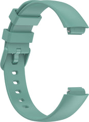 YONO Siliconen Bandje geschikt voor Fitbit Inspire 3 - Leisteen - Small