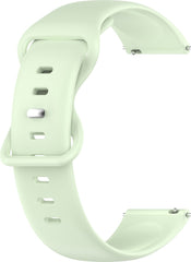 YONO Siliconen Soft Bandje 22mm - Horlogebandje geschikt voor Samsung Galaxy Watch 46mm / 3 (45mm) / Gear s3 - Polar Vantage M2 / Grit X - Huawei Watch GT 3 (pro) / 2 - Amazfit GTR - Mintgroen - Large