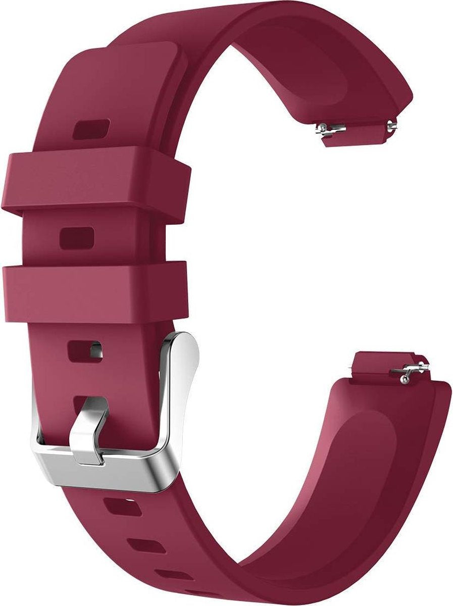 YONO Bandje geschikt voor Fitbit Inspire - HR - 2 - Siliconen - Paars - Small