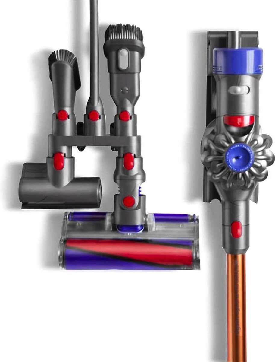 YONO Wandhouder geschikt voor Dyson Stofzuiger V15 - V11 - V10 - V8 - V7 - Muurbeugel Ophangsysteem – Wall Mount Houder