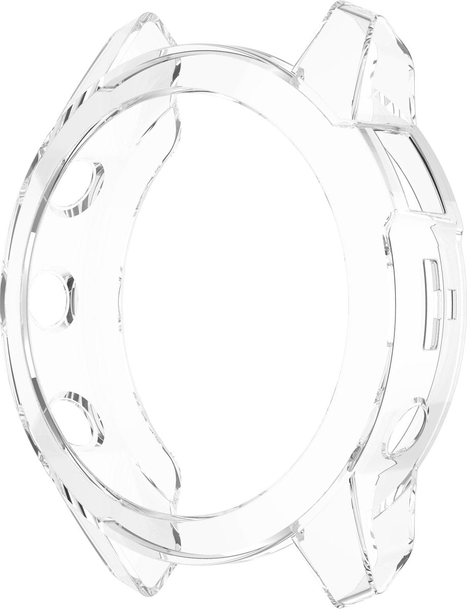 YONO Bumper geschikt voor Garmin Epix Gen 2 - Soft Case - Hoesje - Transparant