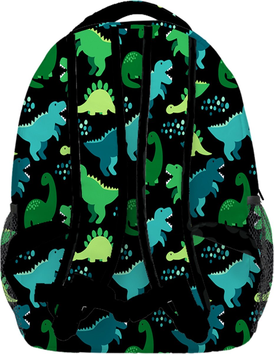 YONO Kinder Rugzak Dino - Rugtas voor Jongens en Meisjes - Kleuter - Peuter - Schooltas Basisschool - 7.5 L - Dinosaurus Groen