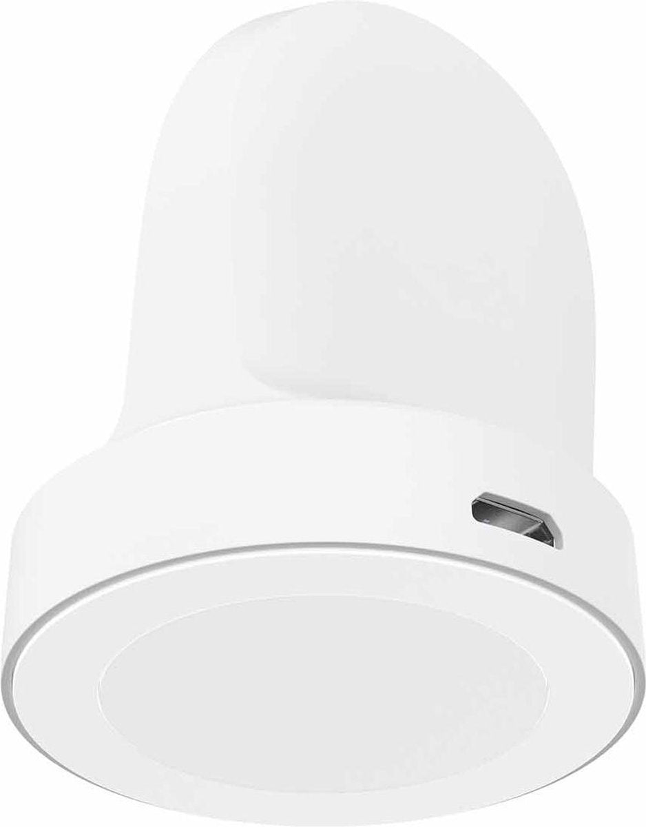 YONO Oplader Dock geschikt voor Samsung Galaxy Watch 5 - 4 - 3 - Active 2 - Wireless Charger Stand – Wit