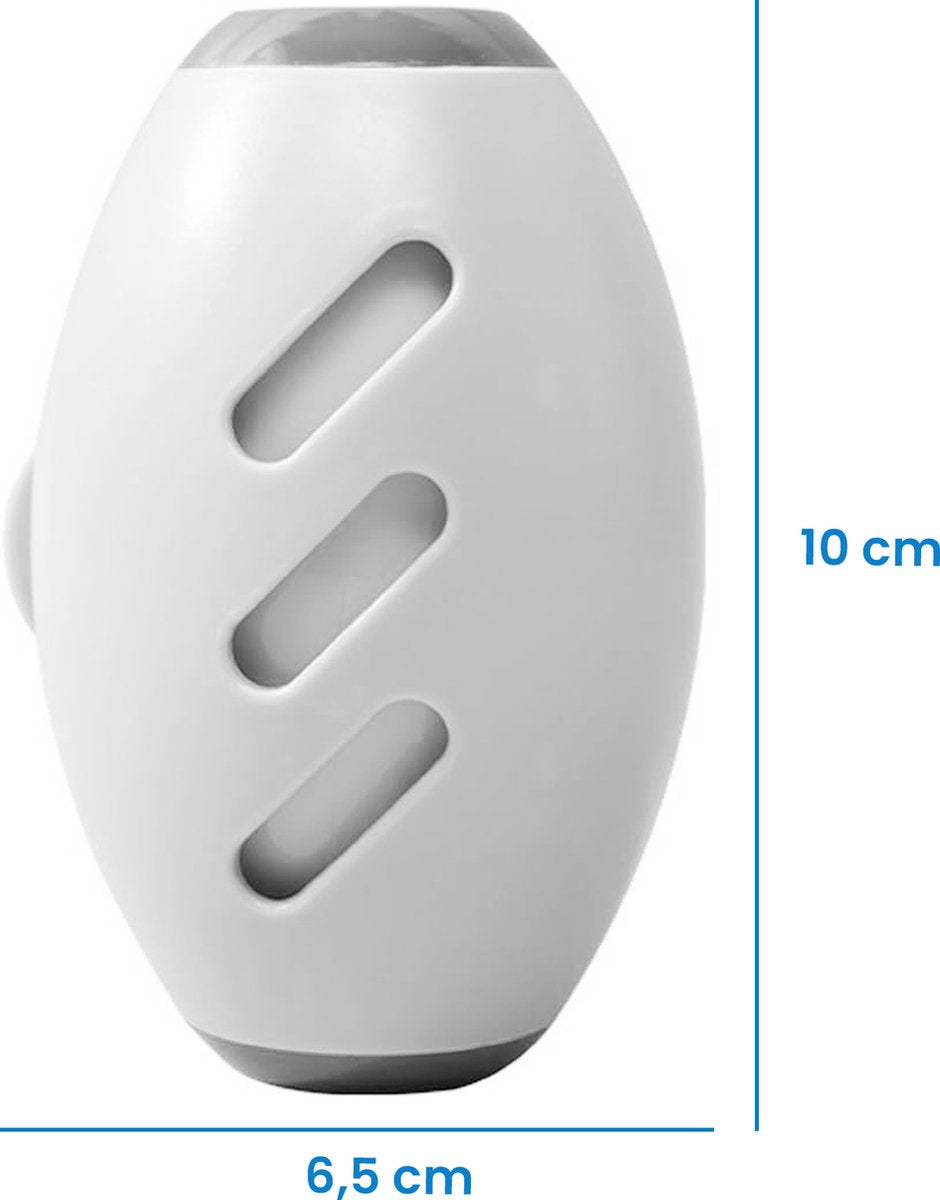 YONO Kledingroller Kleefroller - Kledingborstel Afwasbaar - Plakroller - Huisdierhaar en Kattenhaar Verwijderaar - Pluizenverwijderaar - Wit