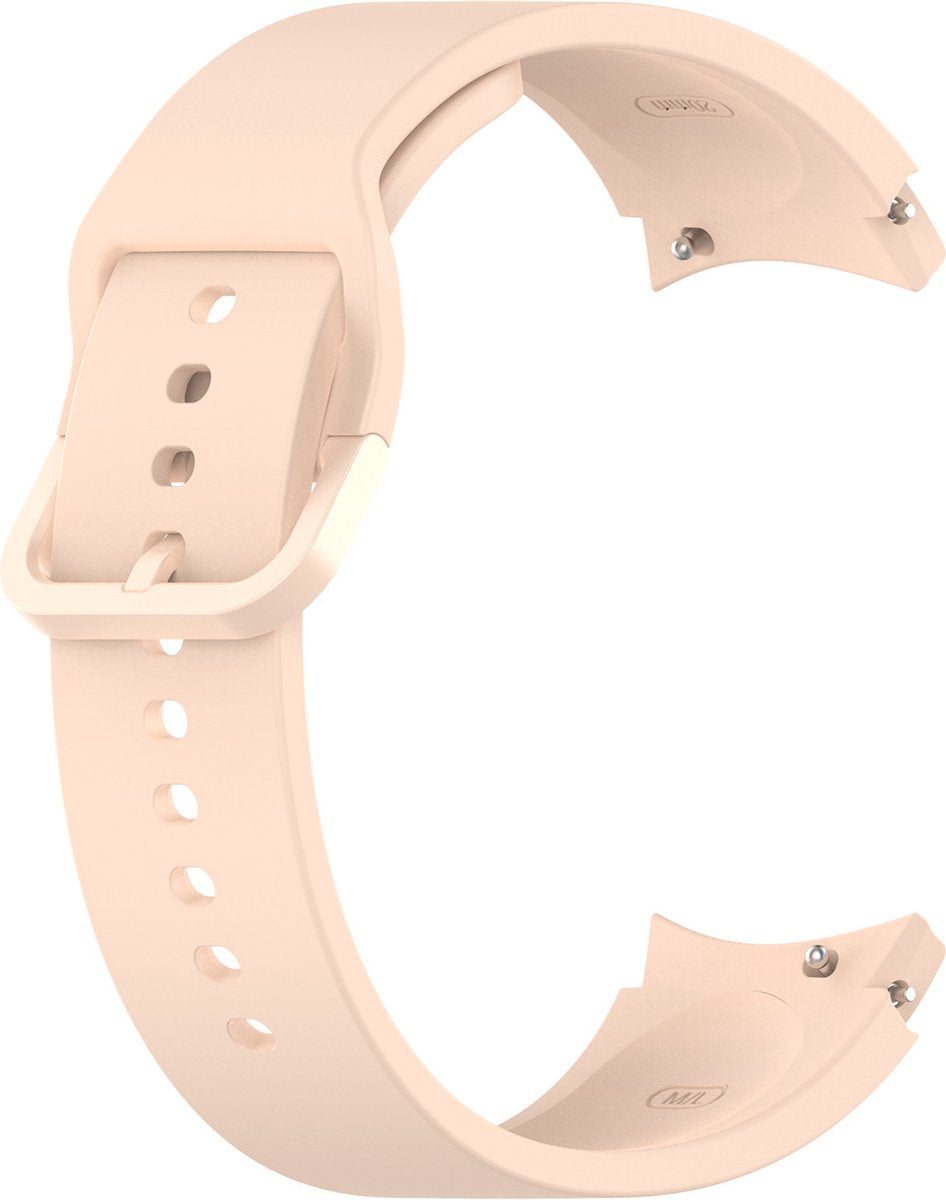 YONO Bandje geschikt voor Samsung Galaxy Watch 6 / 5 / Pro / 4 - Perfect Fit - Lichtroze