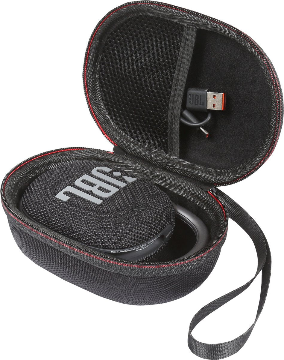 YONO Travel Hard Case geschikt voor JBL Clip 5 / Clip 4 - Bescherm Hoesje - Zwart