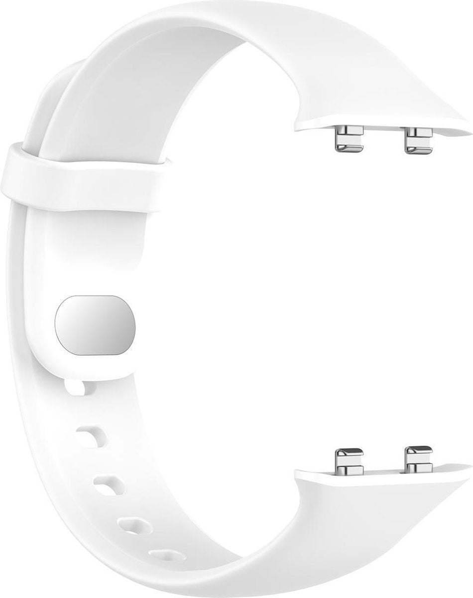 YONO Siliconen Bandje geschikt voor Oppo Watch 41mm – Wit