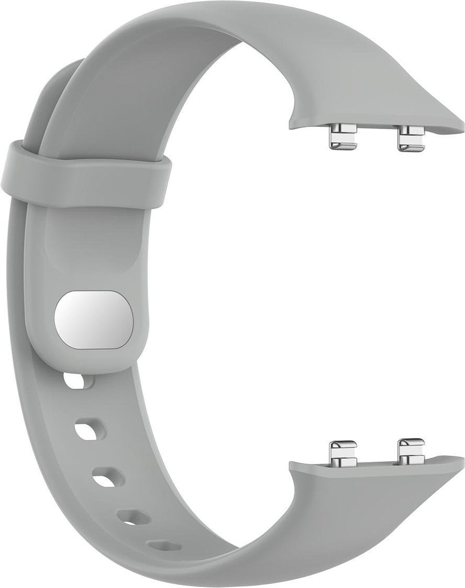 YONO Siliconen Bandje geschikt voor Oppo Watch 41mm – Grijs