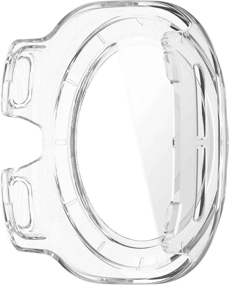 YONO Hoesje geschikt voor Samsung Galaxy Watch Ultra - 47mm - Screen Protector Bumper Case - Transparant