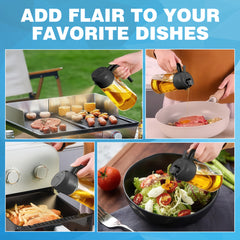 YONO Olijfolie Sprayer - 470ml - Glas - Navulbaar